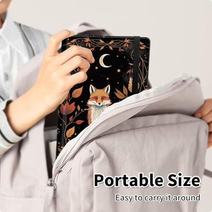 Photo Album 4x6 120 Pockets Photos with Elastic Band, Cute PU Leather Photo Books Small Mini Capacity Picture Album for Family Wedding Travel Anniversary Baby Vacation Pictures, Cute Fox - color: Cute Fox