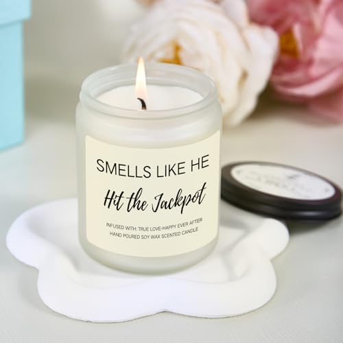 Wedding Gifts for the Bride, 9 OZ Soy Wax Candle Bride Gifts - color: Brides Gifts