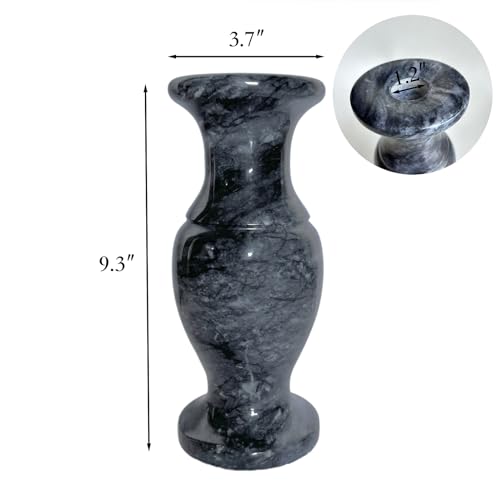 Cemetery Vases for Grave Decorations,Natural Granite Flower Vases for Cemetery. (1)