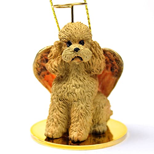 Conversation Concepts Poodle Sportcut Angel Dog Ornament - Apricot