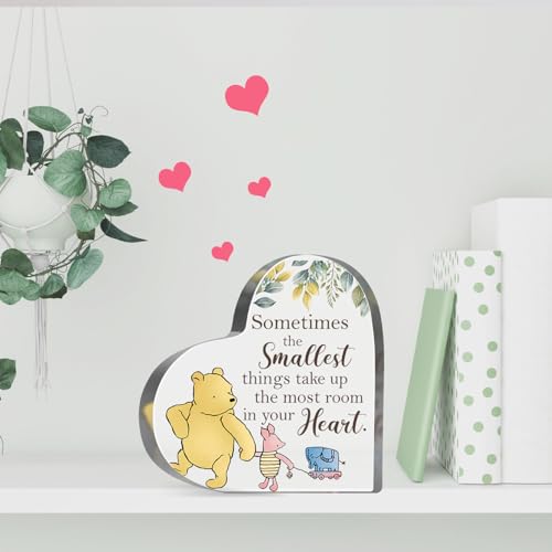 Winnie Friendship Keepsake Acrylic, Thank You Appreciation Gifts for Women Girls, Friendship Gifts for Friends Sister Besties BFF Birthday, Desk Home Nursery Winnie Decor Sign Plaque - style: Winnie 011
