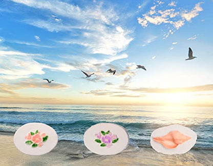 Keepsake Elite Lavender Flower Biodegradable Urn for Human Ashes - Floating Urn for Water Burial & Ocean Scattering - color: Keepsake Elite Lavender Flower Biodegradable Burial Urn