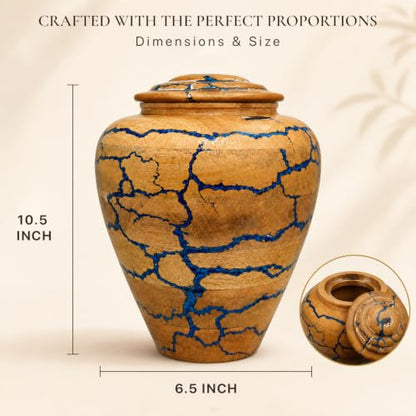 Plant Urn-Parent (Thunderstorm-Large, Urns) - color: Thunderstorm-large