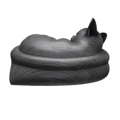 Cat Urn Small Pet Urn for Cat Ashes - Stylish Cat Urns for Ashes, Premium Quality Pet Urns for Cats(Gary) - color: Gary