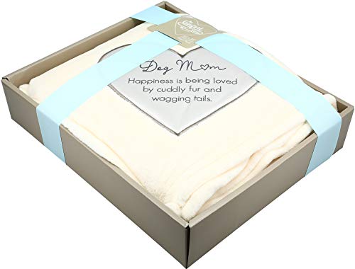 Pavilion Gift Company - Dog Mom Gift Soft Royal Plush Blanket 50x60 Inch - style: Dog Mom