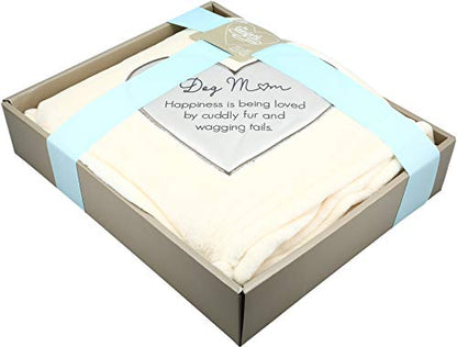 Pavilion Gift Company - Dog Mom Gift Soft Royal Plush Blanket 50x60 Inch - style: Dog Mom