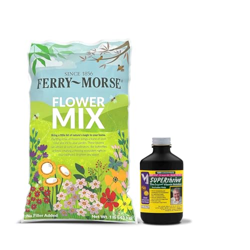 Ferry-Morse Deer Resistant Seeds + Vitamin Solution, 1 lb + 4 oz - color: Deer Resistant and SUPERthrive Vitamin Solution 4oz