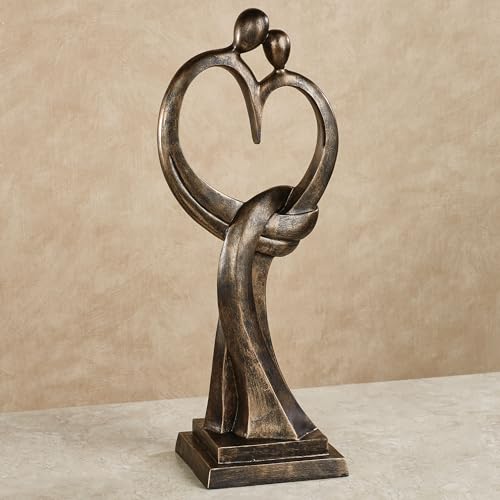 Touch of Class Everlasting Love Sculpture, Bronze Finish