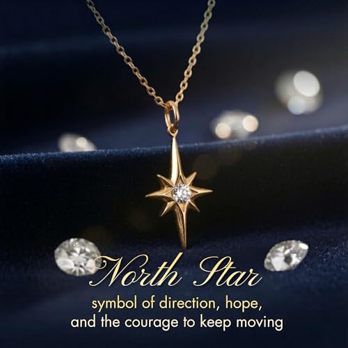 HOPE LOVE SHINE Sympathy Gift for Loss of Loved One - Remembrance, Bereavement, Memorial Necklace, Jewelry 16+2" - color: 14K Gold Vermeil