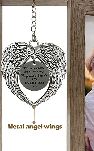 Memorial Picture Frame 4X6, Sympathy Photo Frame for Loss of Loved One Gifts, Bereavement Frame for Picture with Angel Wings, Condolence Remembrance Grieving Gifts for Loss of Mom Dad - size: Sympathy Photo Frame