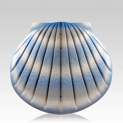 Memorials.com Aqua Shell Biodegradable Cremation Urns
