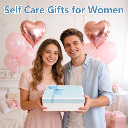 Birthday Gifts for Women, Self Care Gifts for Women Get Well Soon Gift Baskets Spa Care Gifts Set Sympathy Inspirational Thinking of You for Her Mom Wife Girlfriend Sister Friend