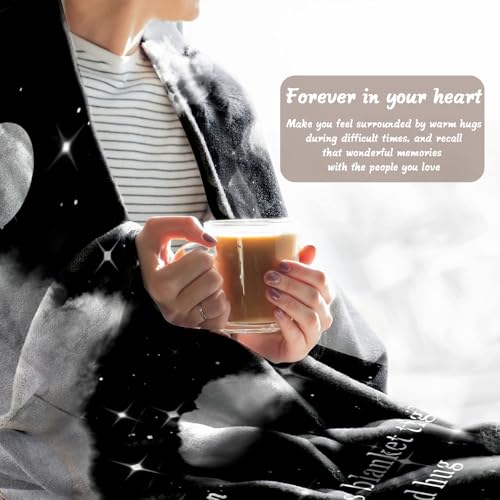 Vsmoedb Custom Memorial Blanket with Pictures for Loss of Loved One - color: Select03