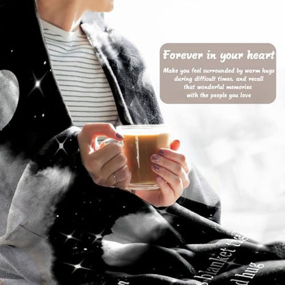Vsmoedb Custom Memorial Blanket with Pictures for Loss of Loved One - color: Select03