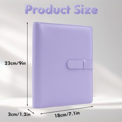 Photo Albums 4x6 Pictures – 152 Pockets Vegan Leather Cover Memory Album Book, Suitable for Family Wedding Boys Girls and Babies Storage (Purple) - color: Purple