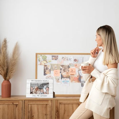 Granny Picture Frame, Grandma Photo Frame Wooden Picture Frame Granny Gifts for Grandma Grandmother, 4x6 Photo Frame for Tabletop Display, Home Office Desk Decor Shelf Display -08 - style: Granny