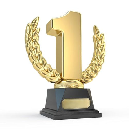 3"W x 1"H Blank Memorial Plaque, Includes 1 Gold & 1 Silver | Laser Engraved Elegant Stainless Steel Plaque with Adhesive Backing or Screw Mounting - size: 1 x3 inch