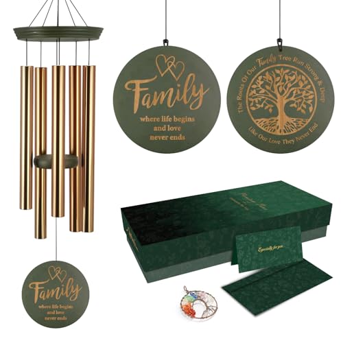 Astarin's Tree of Life Wind Chimes 36in Outdoor Garden Decor - color: Tree of Life Gift