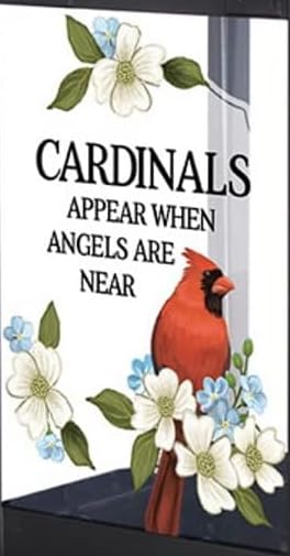 The Bridge Collection Cardinals Appear Bird Feeder - Memorial Gift