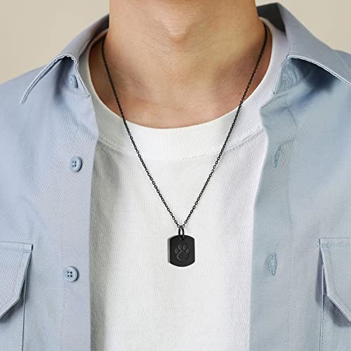 3 Pack Cremation Jewelry Dog Ashes Necklace for Women Men Pet Dog/Cat Urns for Ashes Cremation Jewelry Memorial Locket Gifts for Human