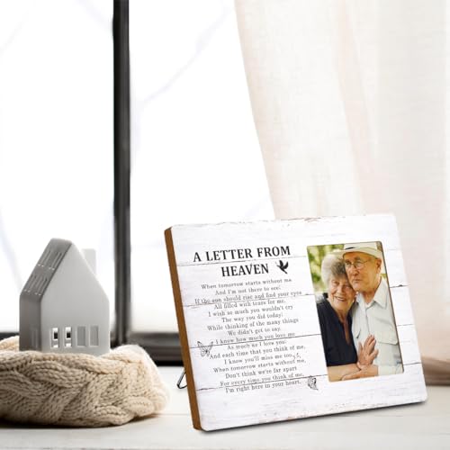 Picture Frame Wall Table Sympathy Gift Photo Frames Grandparents Memorial - color: Multicolour-0298