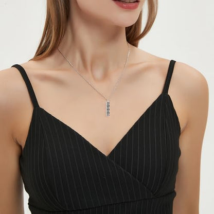 Flower Cute Animal Sterling Silver Pendant Urn Ashes Necklace for Women BF0709 - color: Bar *Daisy 1
