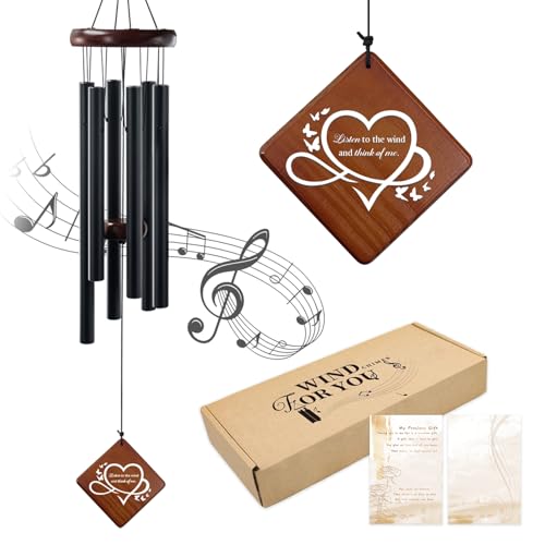 ASTARIN 36 Inch Memorial Wind Chimes for Loss of Loved One | Sympathy Wind Chime for Mother Father, Wind Chimes in Memory of a Loved One, Bereavement Condolence Remembrance Gift - size: 36" Listen to
