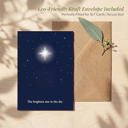 Pet Sympathy Card, The Brightest Star - color: Sympathy Card 019