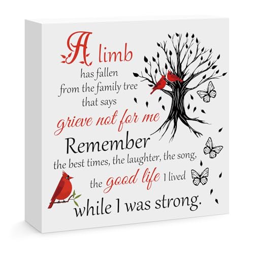 Memorial Bereavement Gifts Sympathy Gifts for Loss of Loved Mother Father Husband Wife Sister Brother Funeral Grief Think of You Gift Condolence Remembrance Decor Table Desk Decor