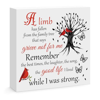 Memorial Bereavement Gifts Sympathy Gifts for Loss of Loved Mother Father Husband Wife Sister Brother Funeral Grief Think of You Gift Condolence Remembrance Decor Table Desk Decor