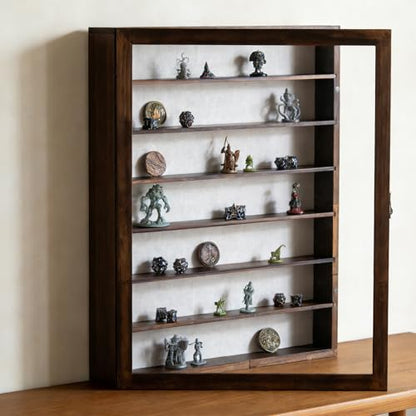 Muzilife 16x20 Shadow Box Wood Picture Frame with Shelves, 2.83 Deep, Brown - color: Brown, size: 16"x20" with Shlef