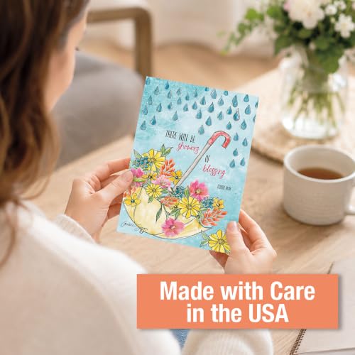 Current Thinking of You Greeting Cards | Multiple Blessings, 20 Count, 10 Designs, 5" x 7" Folded, Envelopes Included, Holiday, Value Pack - style: Multiple Blessing2