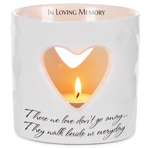 Sympathy Memorial Gifts for Loss of Loved One Bereavement Candle Holder - color: Yhlp14a