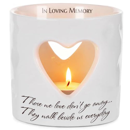 Sympathy Memorial Gifts for Loss of Loved One Bereavement Candle Holder - color: Yhlp14a