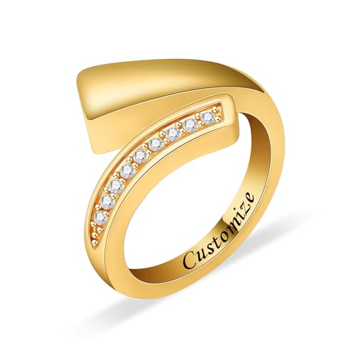 Memorial Urn Ring for Ashes Stainless Steel Cremation Jewelry for Men & Women Pet Ashes Keepsakes Holder Ring - color: Customize