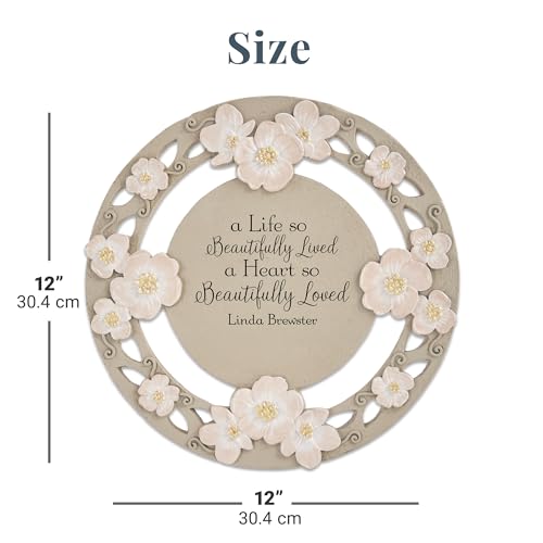 Let's Make Memories Personalized A Beautiful Life Sympathy Garden Stone - Garden Memorial - style: A Beautiful Life