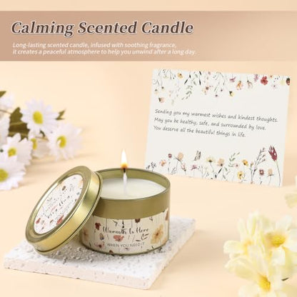 Birthday Gifts for Women - 13pcs Get Well Soon Self Care Gifts Box, Sympathy Bereavement Gift Basket, Thinking of You Surgery Recovery Condolences Care Package for Mom Her Wife Best Friend Sister
