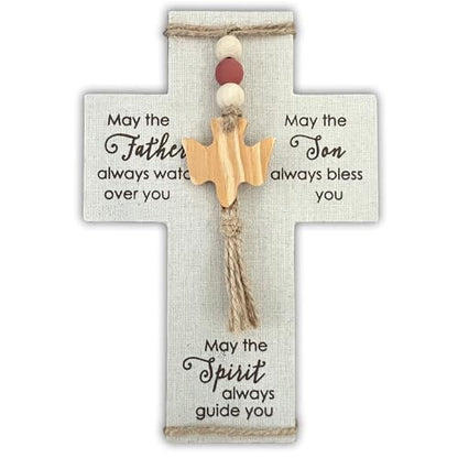 Abbey + CA Gift Confirmed in Christ Wall Cross, Confirmation Gift for Christian Boys and Girls, Easel Back, 7 1/4 Inches - color: Confirmation