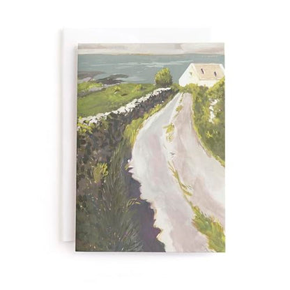 Minted | Blank Greeting Card, All Occassions, 5x7 w/Envelope | Inis Mor - color: Inis Mor