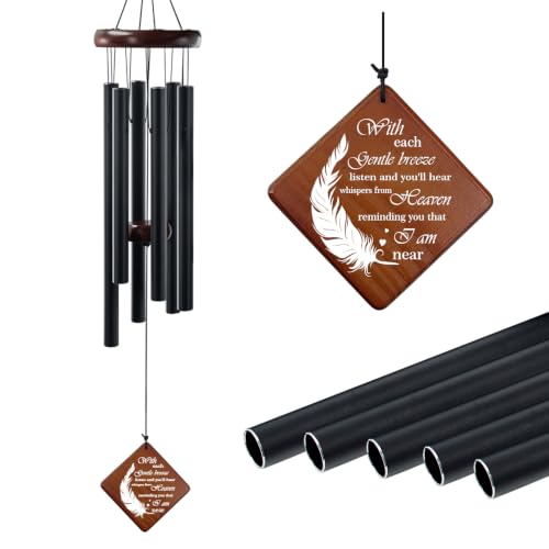 Memorial Wind Chimes for Loss of Loved One | 36" Sympathy Windchimes in Memory of Loved one – Remembrance Bereavement Gift for Garden, Patio Decoration - size: 36"Memorial Love