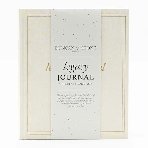 Duncan & Stone Legacy Journal for Grandparents, Memory Book, Ivory - style: Legacy Ivory