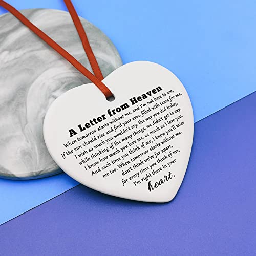 Sympathy Gifts for Loss of Mom Christmas Ornament Gifts Remembrance Memorial Presents for Loss of Mother Dad Daughter Son Husband Wife pet Ornament Hanging Sign Sympathy Condolence Presents