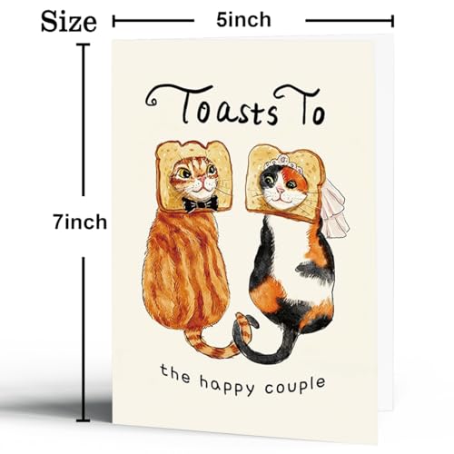 fancu Wedding Card Gift for Bride and Groom - color: ZC-019