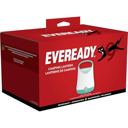 Eveready LED Camping Lantern X-250 (2-Pack), Super Bright Tent Lights, Rugged Water Resistant LED Lanterns, 100 Hour Run-time (Batteries Included), Teal - color: Teal, size: 2-Pack