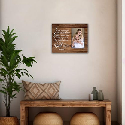 Forever In My Heart Memorial Picture Frame (001) | Memorial Picture Frame for Loss of Loved Ones, Memorial Gift,Fits 4x6 Inch Photo,