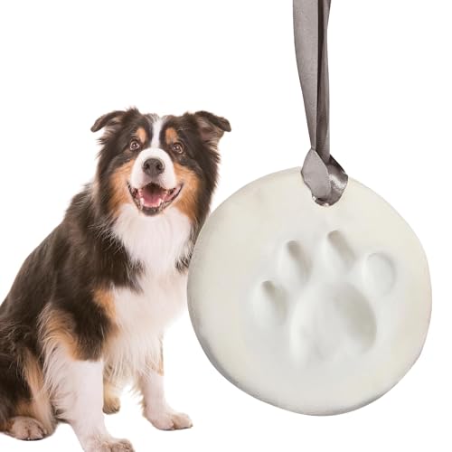 Green Pollywog Clay Paw Print DIY Ornament Kit, Air-Dry Clay - style: Clay Paw Print Kit
