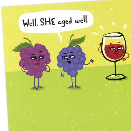 Hallmark Shoebox Funny Birthday Card for Her (Well, SHE Aged Well) - style: Well, SHE aged well