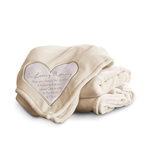 Pavilion Gift Company 19501 Comfort Blanket - in Loving Memory Thick Warm 320 GSM Royal Plush Throw Blanket - style: In Loving Memory