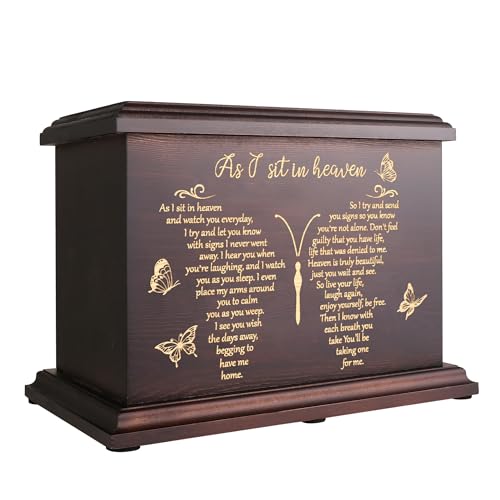 DGDCDV Cremation Urns for Human Ashes Adult Up to 270 LBS