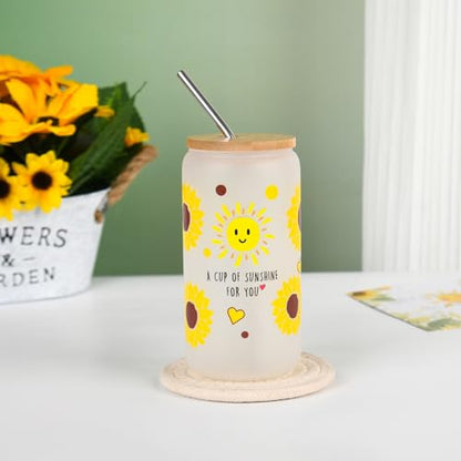 Gift Baskets Sunflower Thinking of You Care Package Get Well Soon for Women